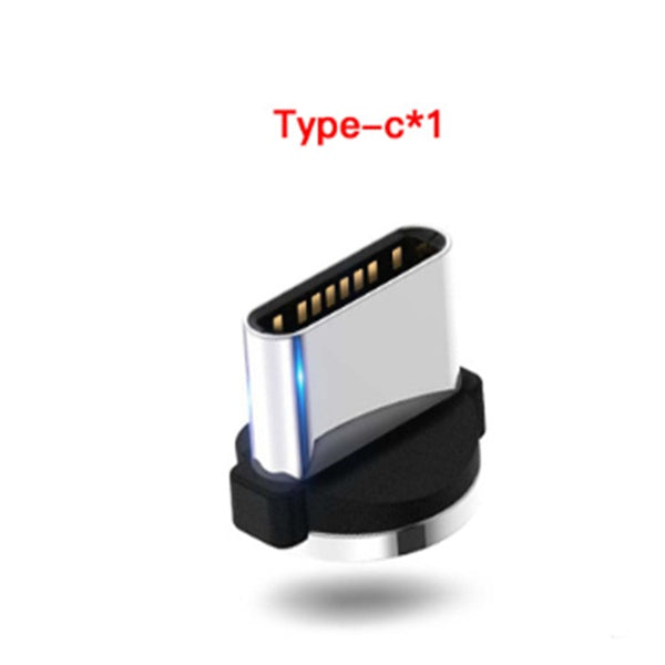 "magnetic flowing light charger cable for iphone - fast charging led streamer data cable"
