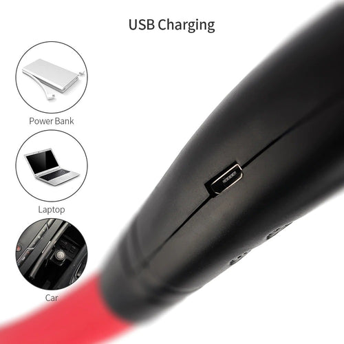 Battery Portable fan, Neck Fan - USB Rechargeable Hands-Free Wearable Fan with Dual Heads, 3 Speeds & LED Lights – Ideal for Gym, Running, Office, Travel, and Outdoor Use,