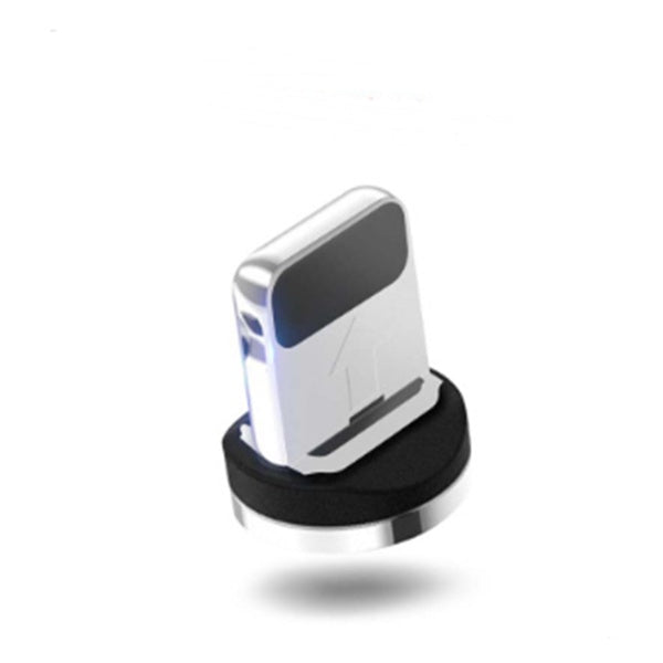 "magnetic flowing light charger cable for iphone - fast charging led streamer data cable"