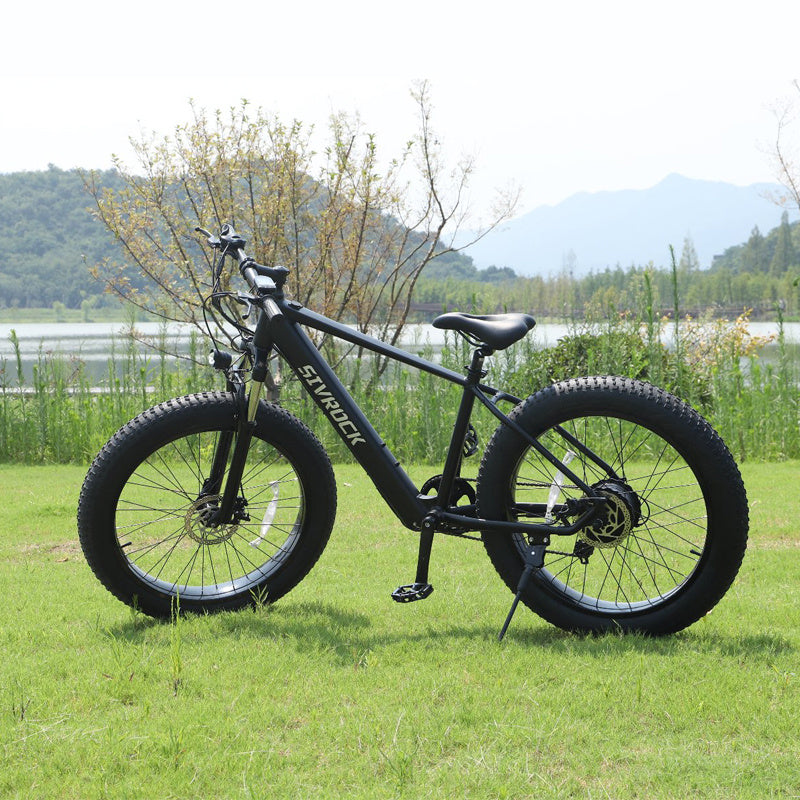 1000W Fat Tire Electric Bike for Adults – 26" x 4" Mountain eBike, 25+ MPH, 48V Battery, Off-Road & City Ride
