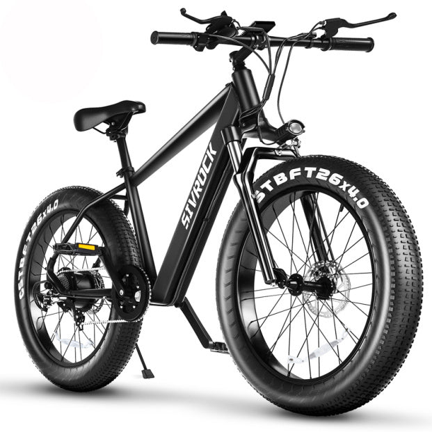 1000W Fat Tire Electric Bike for Adults – 26" x 4" Mountain eBike, 25+ MPH, 48V Battery, Off-Road & City Ride