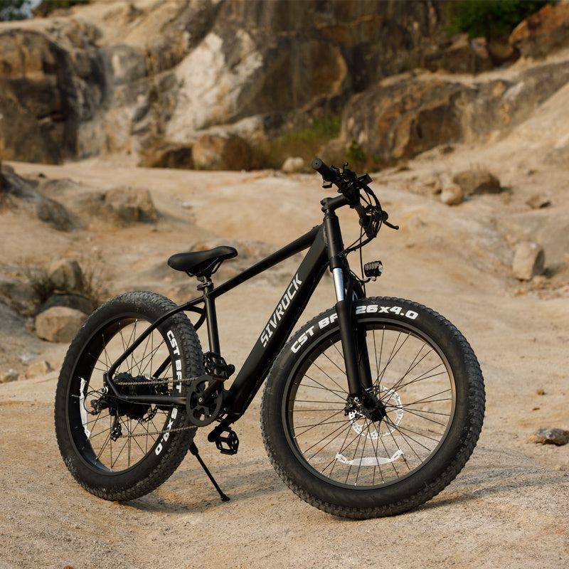 1000W Fat Tire Electric Bike for Adults – 26" x 4" Mountain eBike, 25+ MPH, 48V Battery, Off-Road & City Ride
